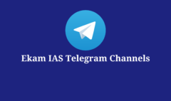 Ekam IAS Telegram channels for UPSC Ekam IAS | EkamIAS