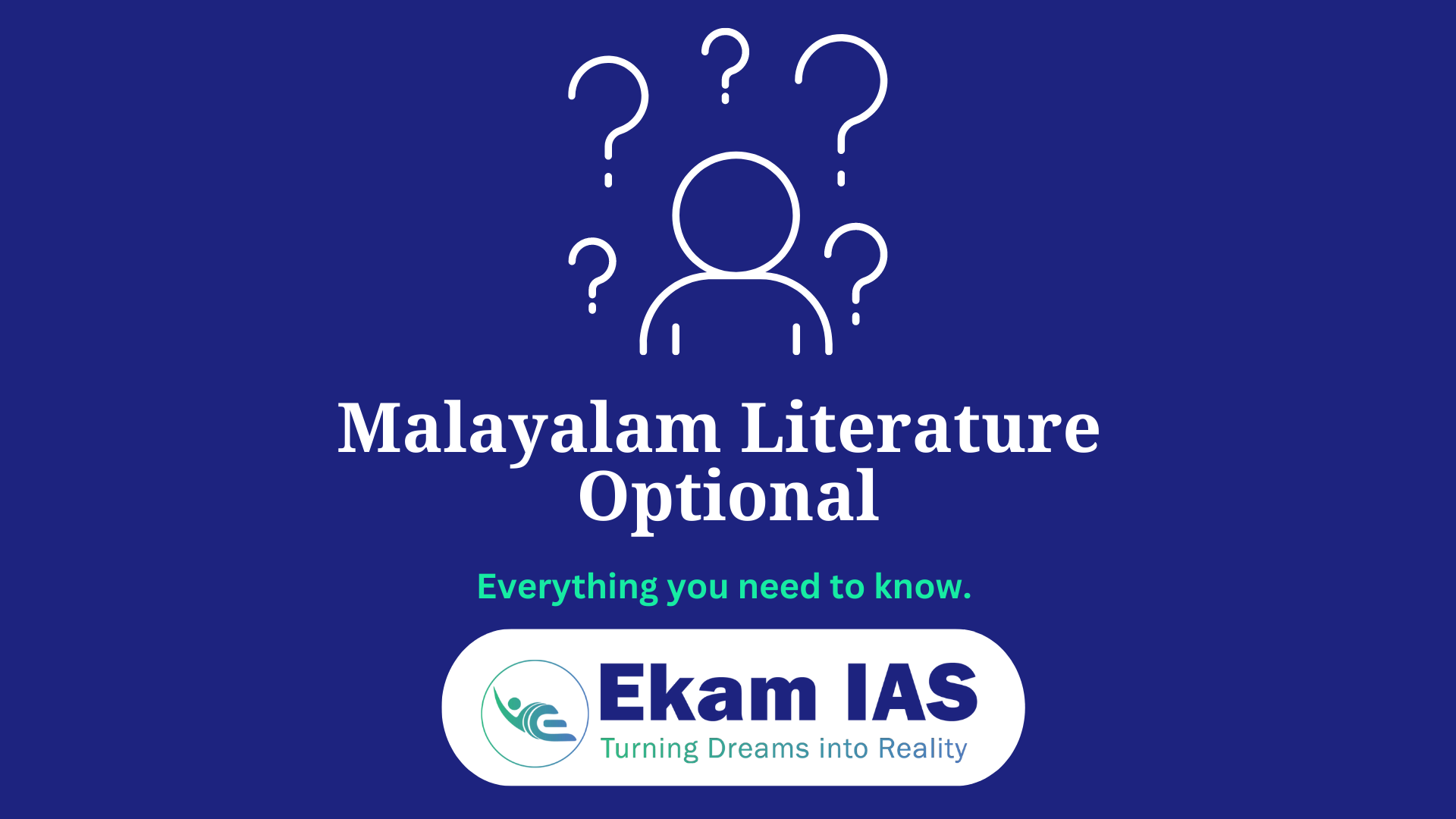 UPSC Malayalam Literature Optional