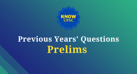 UPSC Prelims PYQs